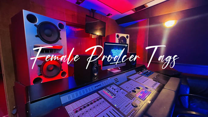 Bestseller - record and mix custom female producer tags