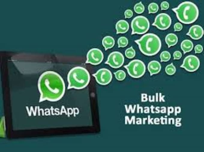 Gig Preview - Do whatsapp bulk messaging, promotion, and marketing