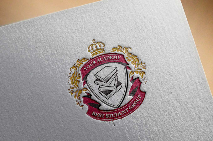 Gig Preview - Design school, college, university, academy and family crest logo