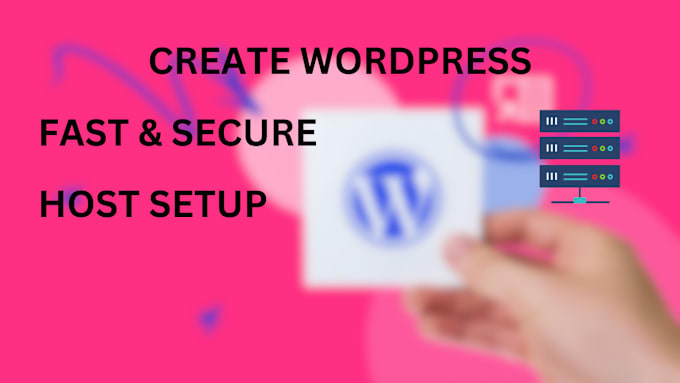 Gig Preview - Create you a fast and secure wordpress website