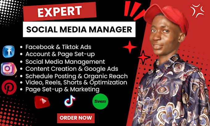 Bestseller - be social media manager on ig ads facebook marketing tiktok post tiktok shop