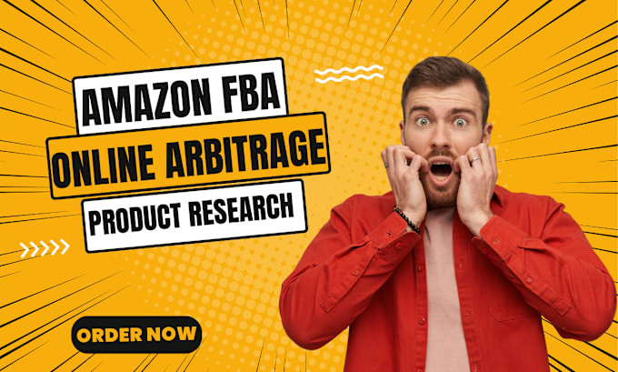 Gig Preview - Do amazon fba online arbitrage product research canada and USA for amazon  lead