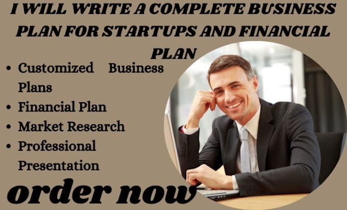 Gig Preview - Write a complete business plan for startups and financial plan