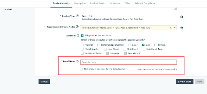 Gig Preview - Provide amazon brand approval