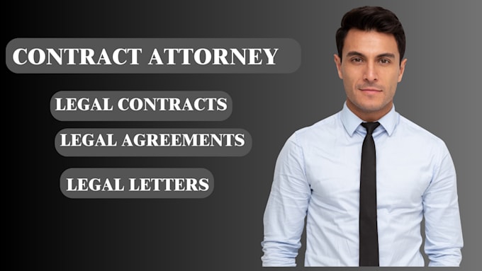 Gig Preview - Be your lawyer for business contract, legal agreement, nda