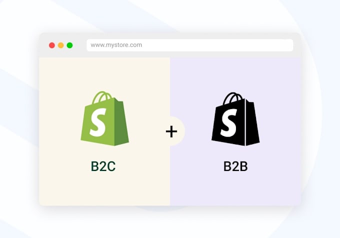 Gig Preview - Create a shopify b2b wholesale store with no app or shopify plus