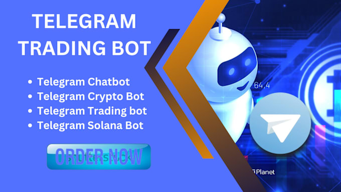 Gig Preview - Telegram trading bot, telegram bot, solana trading bot, telegram crypto bot