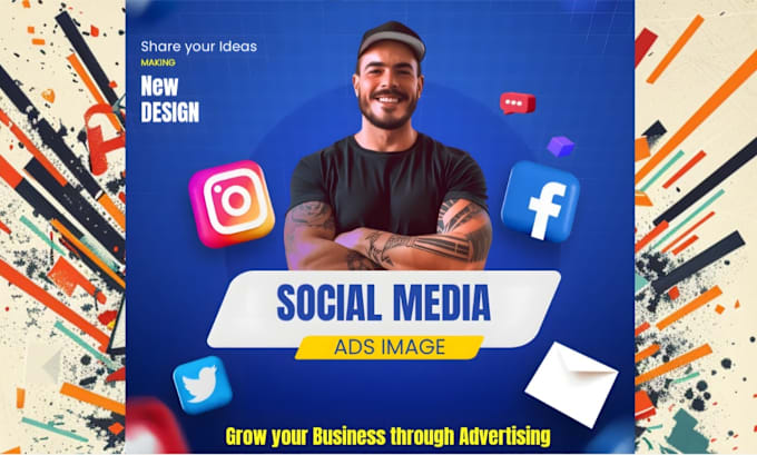 Gig Preview - Creating eye catching social media posts and ads