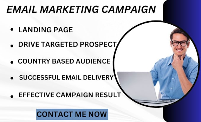 Gig Preview - Send bulk email marketing, bulk email blast, email campaign, send mass emails