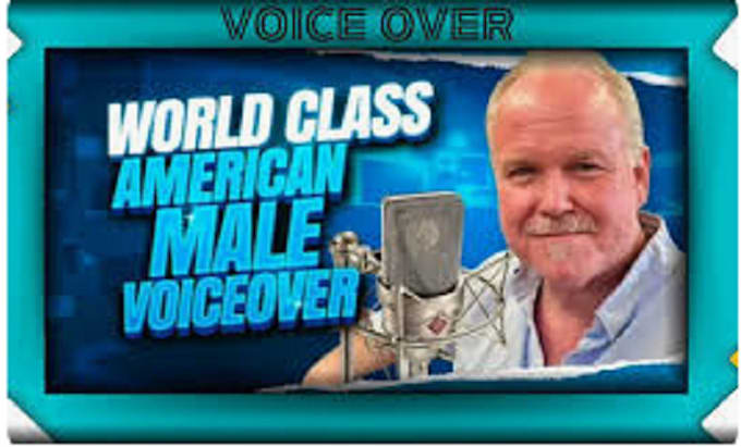 Gig Preview - Record a male  american news voice over and do business or product marketing