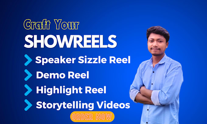 Bestseller - edit your speaker demo reel, sizzle reel, highlight reel