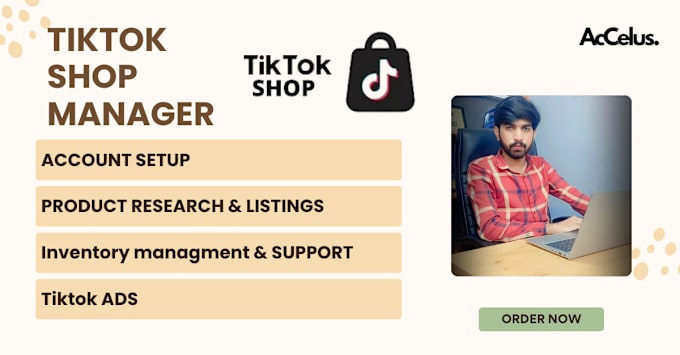 Gig Preview - Set up tiktok shop,tiktok ads and influencer outreach or marketing