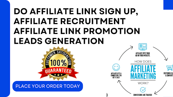 Bestseller - do affiliate link sign up affiliate recruitment affiliate link promotion sign up