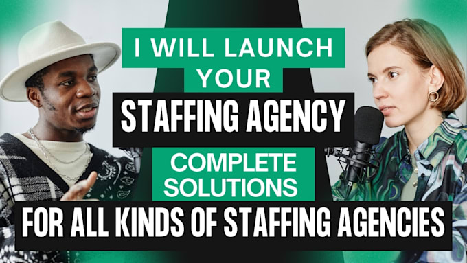 Gig Preview - Launch your niche staffing agency, complete solutions