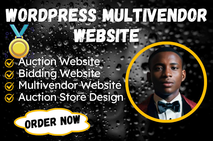 Gig Preview - Create multivendor auction website with bidding features