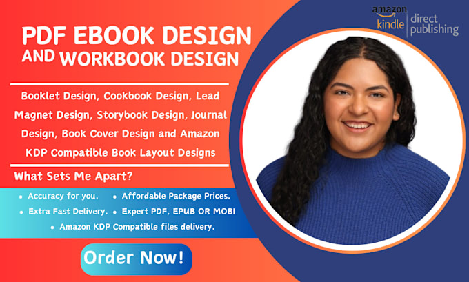 Gig Preview - Do lead magnet design workbook design booklet and ebook design for amazon kdp