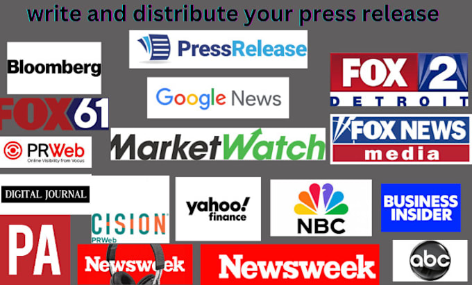 Gig Preview - Distribute your press release to premium site