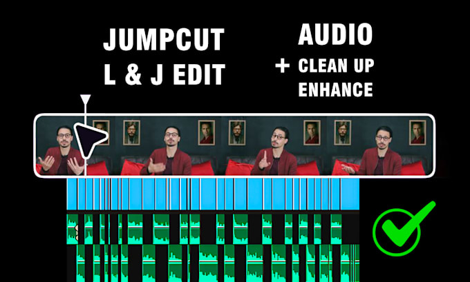 Bestseller - jumpcut your raw footage, clean, and enhance audio