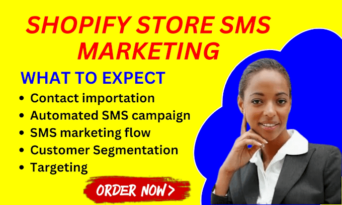 Gig Preview - Set up shopify store SMS marketing postscript one automizely yotpo avada klaviyo