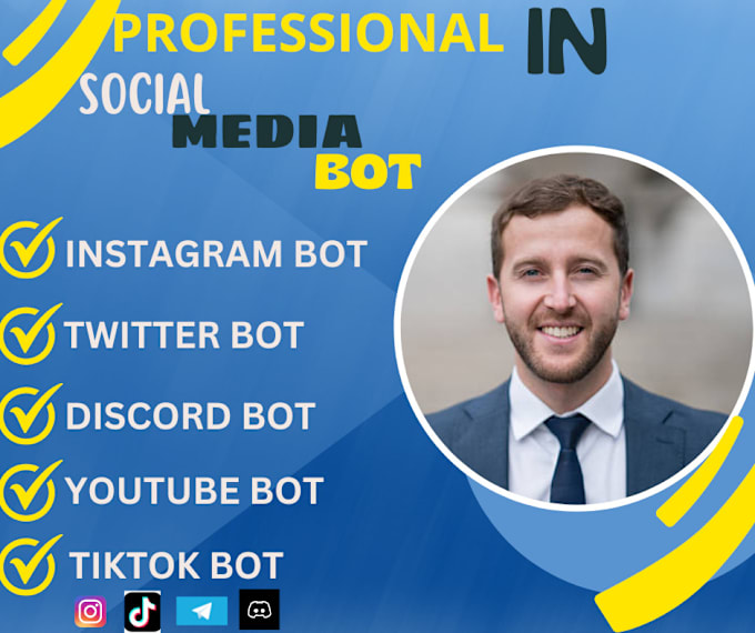 Gig Preview - Create automated instagram api bot tiktok bot youtube automation bot