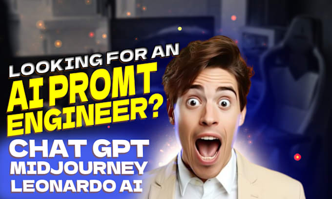 Gig Preview - Do ai prompt engineer for chat gpt, midjourney and leonardo ai