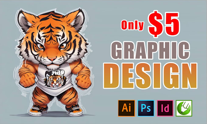 Bestseller - do adobe illustrator, photoshop any graphic design work, flyer, logo, redesign