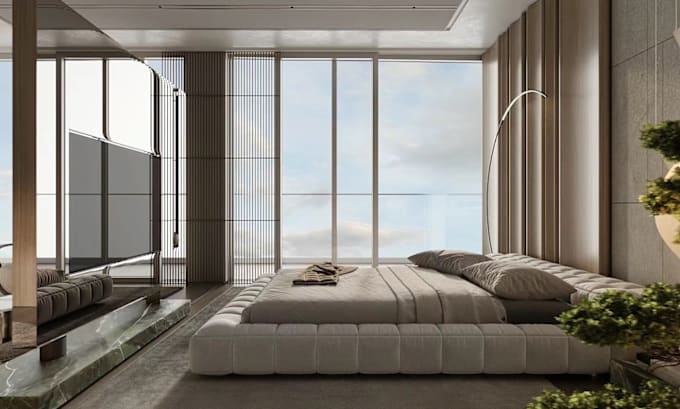 Gig Preview - Create bedroom interior design and rendering