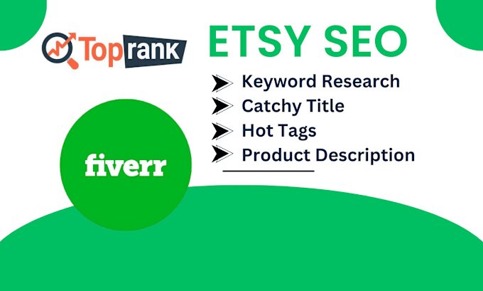 Bestseller - do etsy SEO to rank listings on top and increase sales