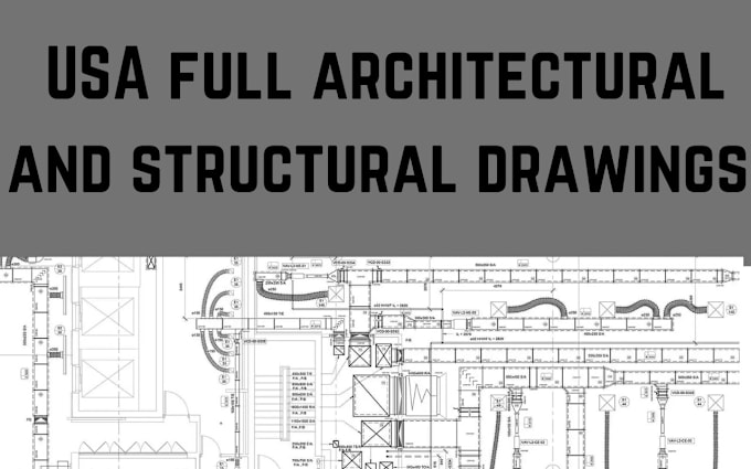 Gig Preview - Do USA structural and architectural drawings  for your building