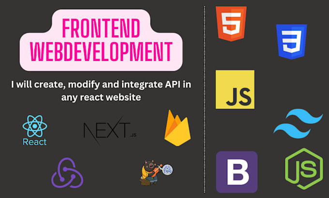 Gig Preview - Be your reactjs, nextjs web application frontend developer