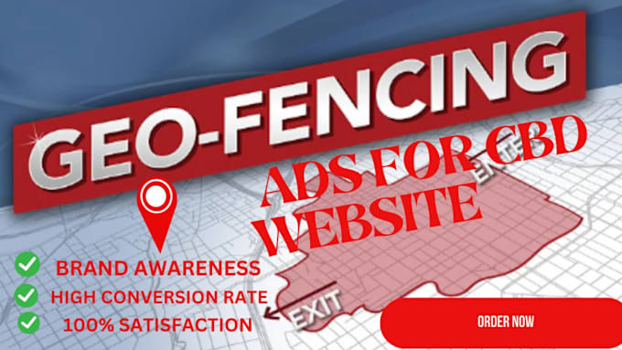 Gig Preview - Create geofencing ads for cbd website