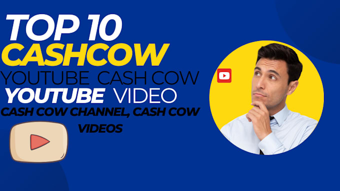 Gig Preview - Create automated cash cow, cash cow youtube, cash cow channel, cash cow videos