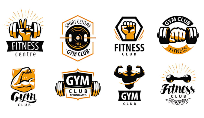 Gig Preview - Design physical fitness, bodybuilding, gym, yoga logo