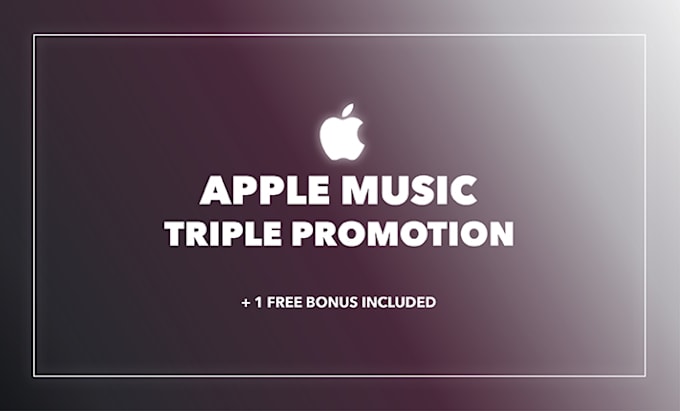 Gig Preview - Add your song to 3 apple music playlists for 1 month