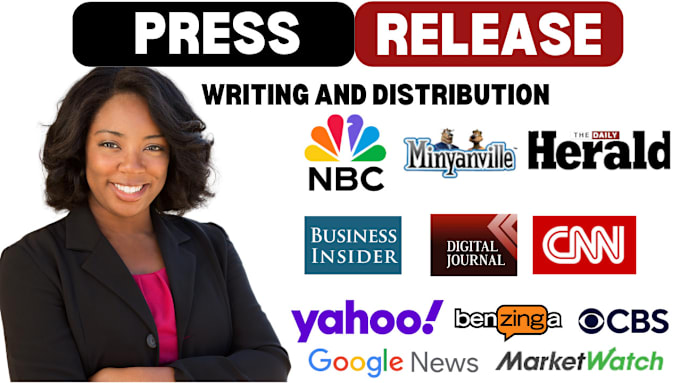 Gig Preview - Do press release writing, press release distribution, submit press release, PR