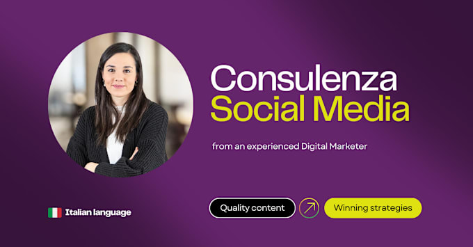 Gig Preview - Be your social media consultant and digital marketing expert