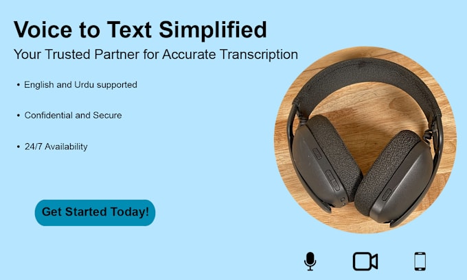 Gig Preview - Transcribe your audio efficiently