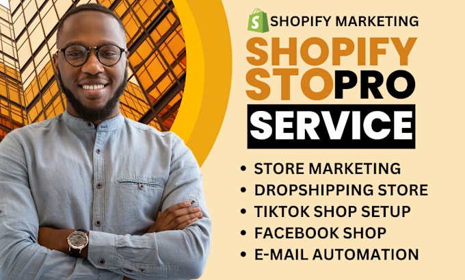 Gig Preview - Do shopify dropshipping markeitng, website marketing, or store audit