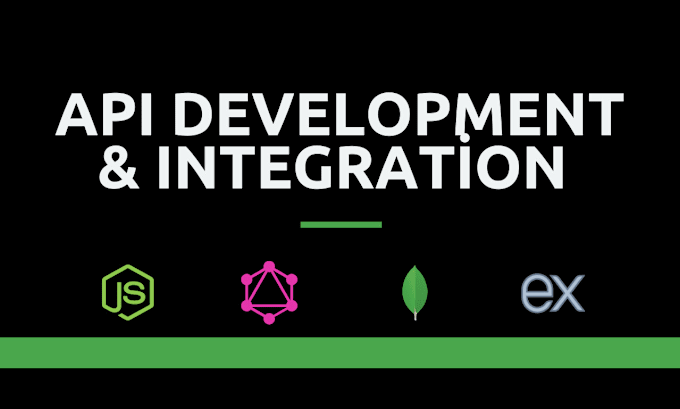 Gig Preview - Do API development and integration with nodejs