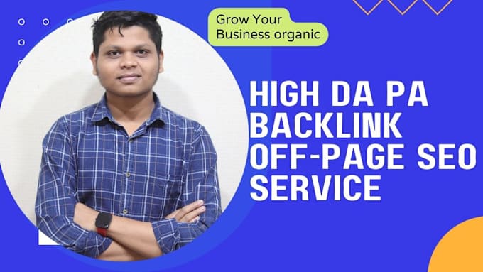 Gig Preview - Do high quality backlink for your website off page SEO