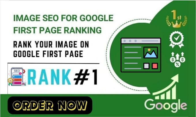 Gig Preview - Do SEO of your images and show them on google 1st page