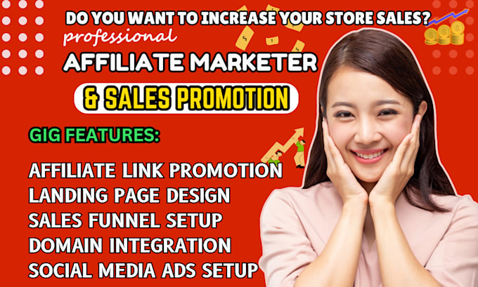 Bestseller - setup clickbank affiliate promotion,systeme io sales funnel,domain integration