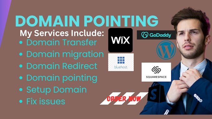 Gig Preview - Set up, fix domain issues, emaill issues, dns issues, redirect domain, ssl setup