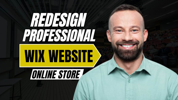 Gig Preview - Redesign wix website upload wix online course  ebook wix landing page membership