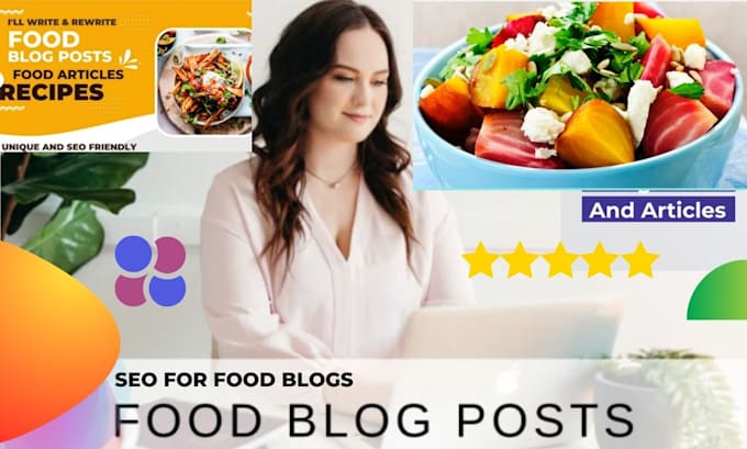 Gig Preview - Boost your food blog post professional SEO optimized article