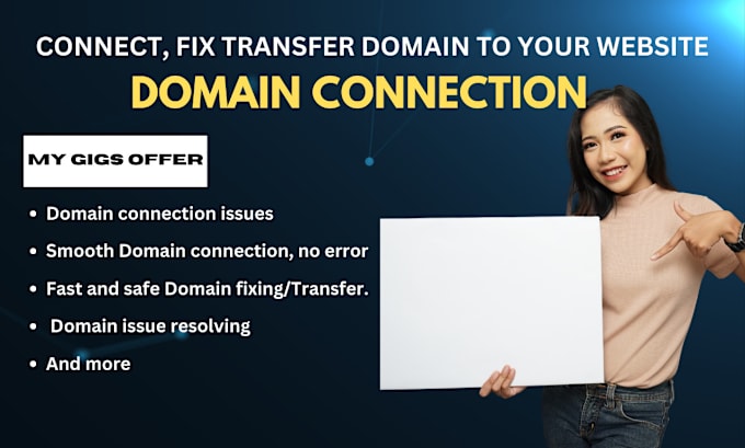 Gig Preview - Setup domain, transfer and fix your website to a new domain