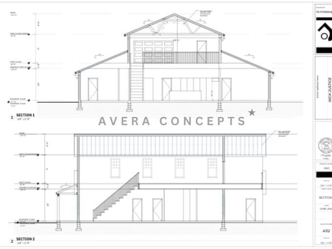 Gig Preview - Sketch architecture floorplan, adu blueprint architectural plans for city permit