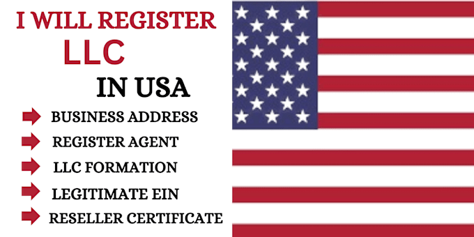 Gig Preview - Create USA llc registration company formation ein