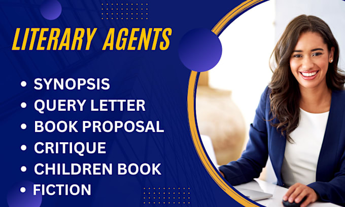 Gig Preview - Literary agents synopsis query letter book proposal critique children book