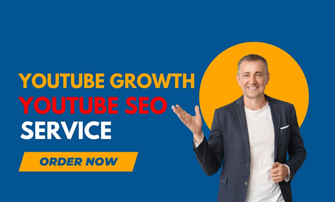 Gig Preview - Boost your youtube growth with an expert SEO services